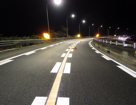 国道25号名阪国道他事故対策工事
