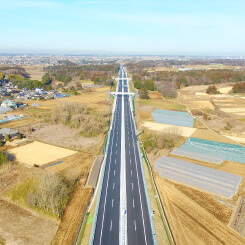 首都圏中央連絡自動車道常総舗装工事