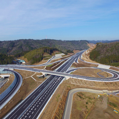 新東名高速道路岡崎舗装工事